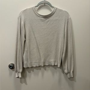 Size 6 Lululemon criss cross sweater